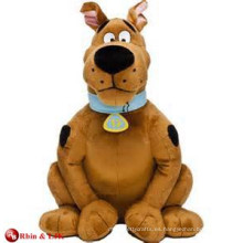 EN71 y ASTM estándar scooby doo felpa peluche perro suave